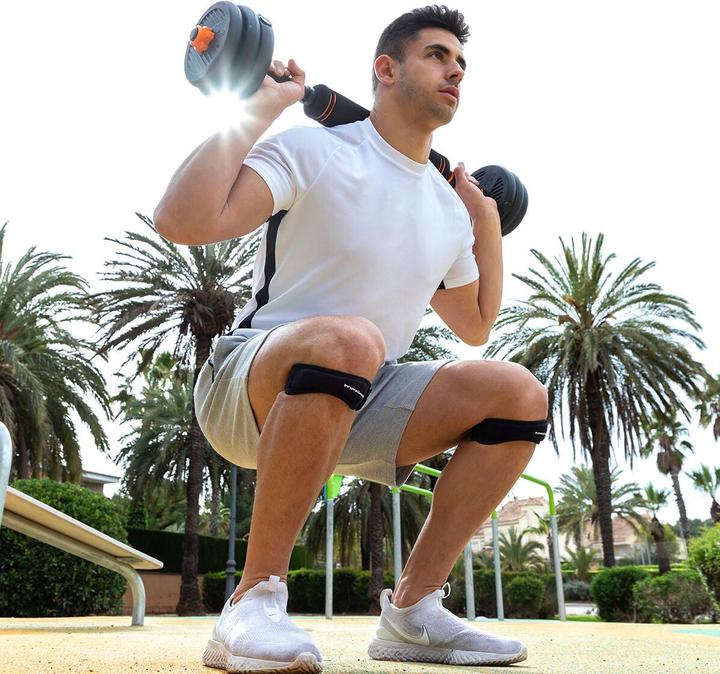 Produktbild InnovaGoods Stützband für die Kniescheibe Forcnee 2 Stück (One Size)