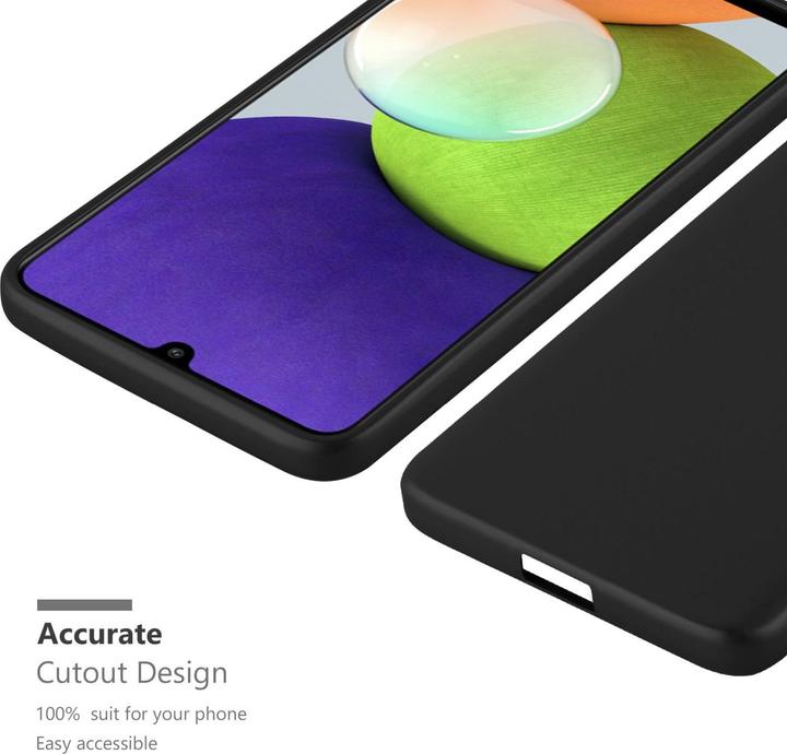 Image du produit Cadorabo TPU Matt Metallic Cover (Samsung Galaxy M22, Samsung Galaxy A22, Samsung Galaxy A32)