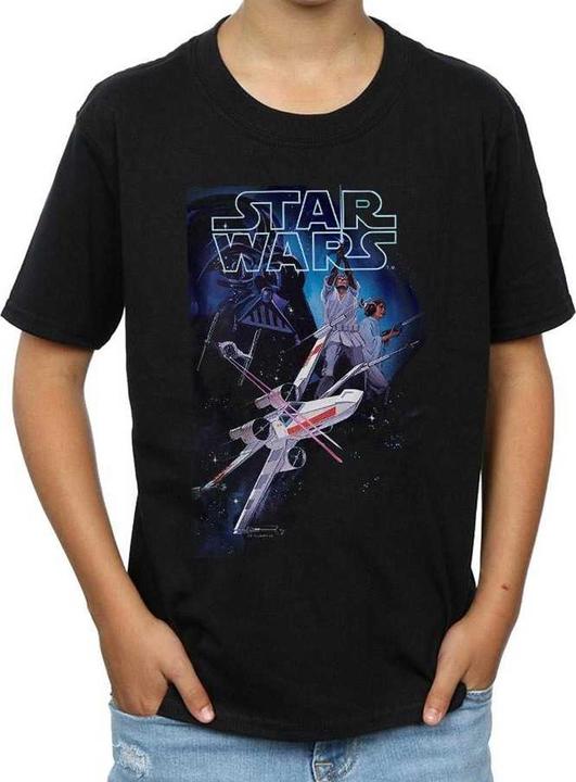 Produktbild Star Wars Flying Model Rocket TShirt Jungen (116)