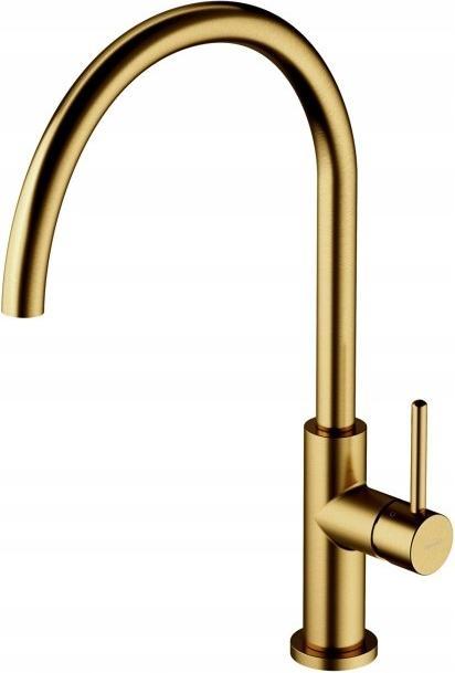 Omnires y - keukenkraan, geborsteld goud