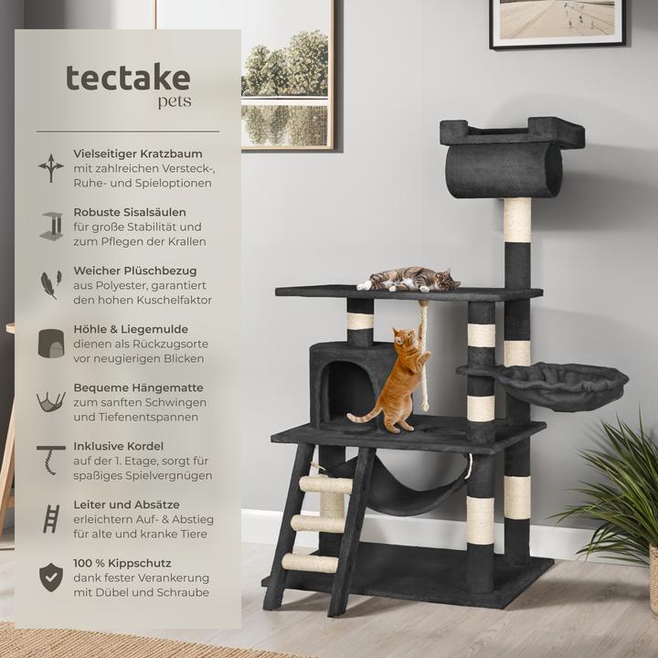 Actual product image tectake Stokeley (141 cm, Black)