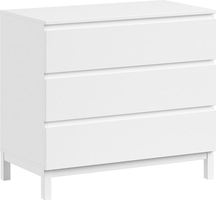 Produktbild Vipack Babyzimmer Eva 4-teilig Set B (Babybett, Kinderkleiderschrank, Wickelkommode)
