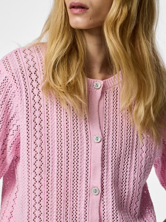Produktbild Pieces Pcnuka Ss O-Neck Knit Cardigan Noos Bc (M)