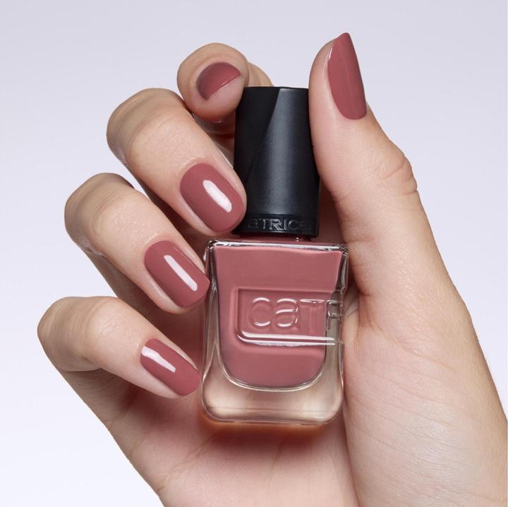 Actual product image Catrice Nagellack Gel Affair 008 Rosywood Hills (008 Rosywood Hills, Gel-Effect Nail Polish)