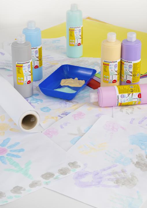 Immagine prodotto EberhardFaber EBERHARD FABER pittura a dita blu pastello 750,0 ml (750 ml)