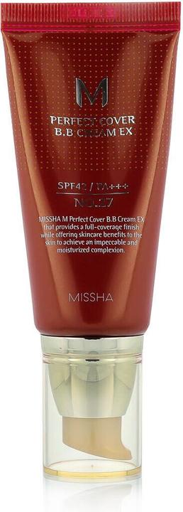 Immagine prodotto Missha M Perfect Cover Bb Cream Spf42/Pa+++ Crema Bb Multifunzionale 27 Honey Beige 50Ml (No.27 Beige miele, 50 ml)