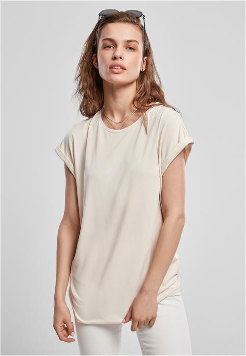 Actual product image Urban Classics Ladies Modal Extended Shoulder Tee (5XL)
