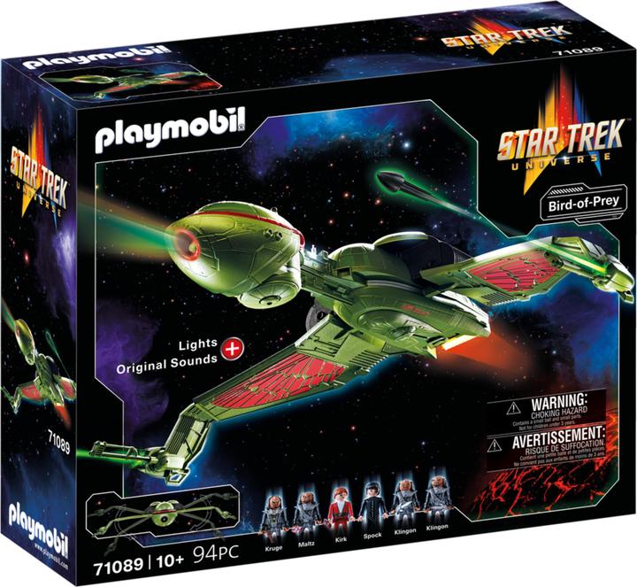 Image du produit Playmobil Vaisseau klingon : Bird-of-Prey (71089, Playmobil Star Trek)