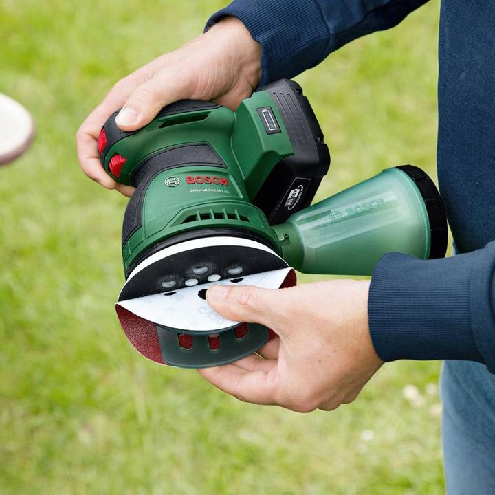 Actual product image Bosch Home & Garden Exzenterschleife UniversalOrbit 18V-20 1x2,0Ah (Eccentric grinder, Sander)