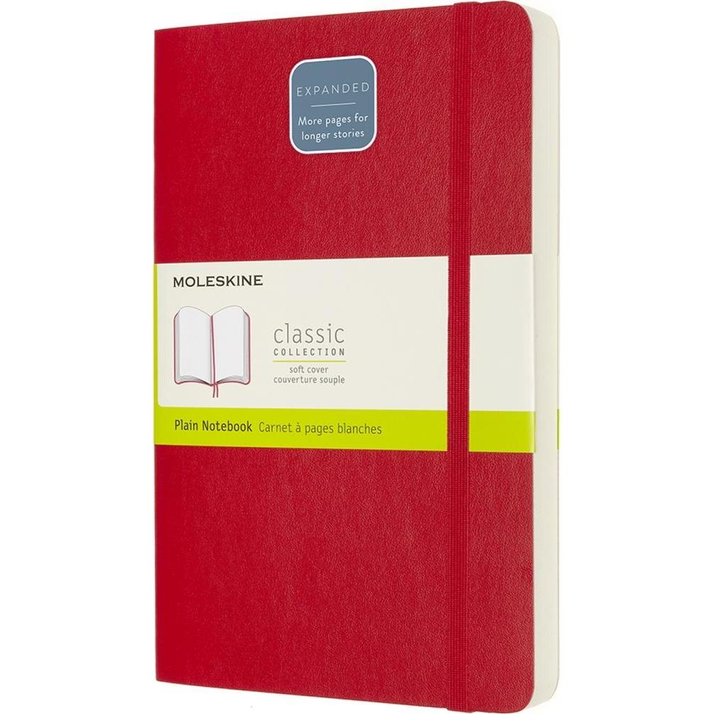 Moleskine, Heft + Block, Notizbuch SC L/A5 (A5, Blanko, Weicher Einband)