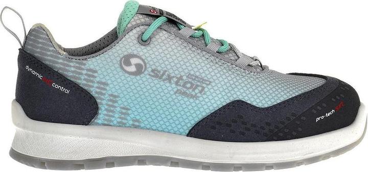 Actual product image Sixton Peak Work Shoes Cima S3 ESD Green/Gray Size 35 (S2, S3, 35)