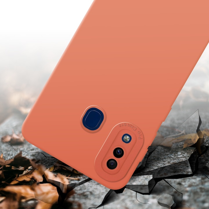 Actual product image Cadorabo Case for Samsung Galaxy A20 / A30 / M10s in TPU Fluid LM162 Style (Samsung Galaxy A20, Samsung Galaxy M10s, TCL A30)