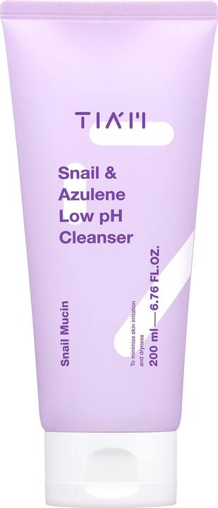 Image du produit Tia'm TIAM Snail & Azulene Nettoyant à faible pH (Lingettes nettoyantes pour le visage, 200 ml)
