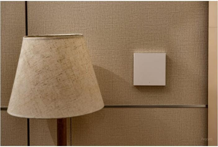 Produktbild Aqara Smart Wall Switch H1 Weiss No Neutral, Single Rocker (Zigbee)