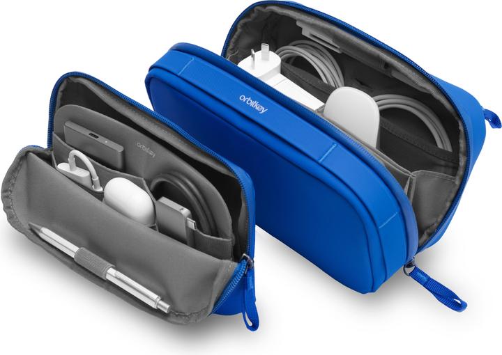 Image du produit Orbitkey - 2-in-1 Tech Pouch - Cobalt