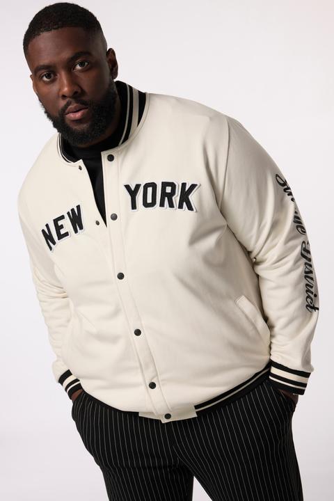 Immagine prodotto Sthuge Giacca in stile college di felpa con colletto, fino alla tg. 8XL (XXL)