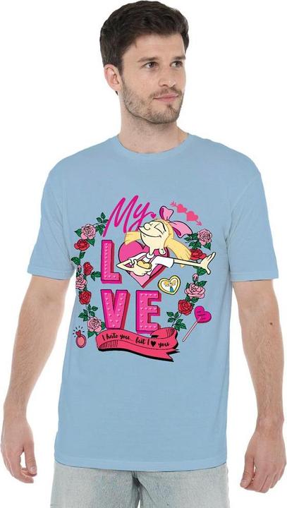 Produktbild Hey Arnold! I Hate You But Love You TShirt Valentinstag (S)