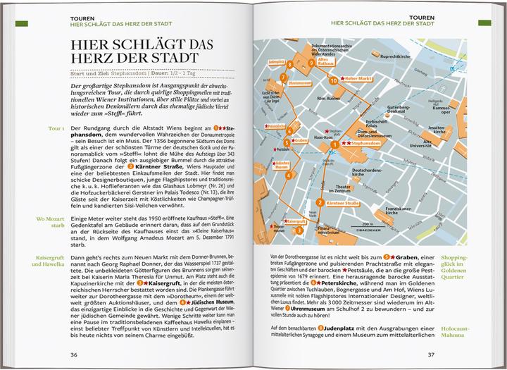 Actual product image Reiseführer Wien (German, Walter M. white, 2025)