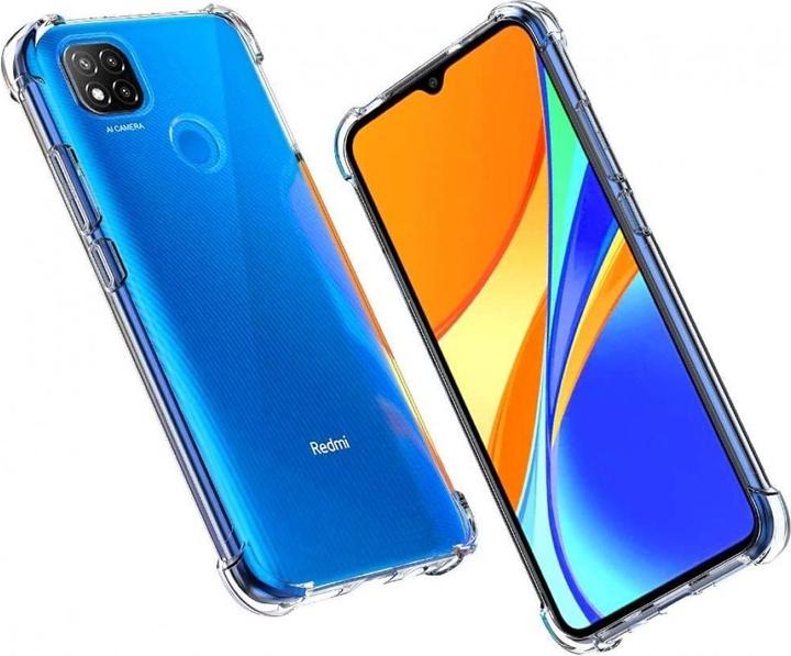 Produktbild Screenguard Xiaomi Redmi 9C Hülle Crystal Soft Airbag Bumper (Xiaomi Redmi 9C)