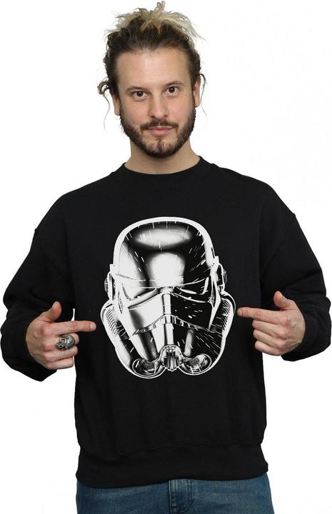 Produktbild Star Wars Stormtrooper Warp Speed Helmet Sweatshirt (XL)