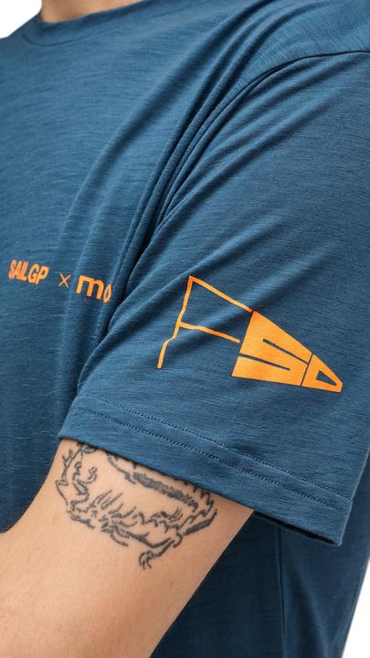 Produktbild Mover Plastic Free Sportswear SailGP x Mover Light Merino T-Shirt (L)