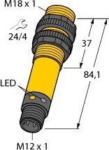 Actual product image Turck Diffuse reflection light scanner