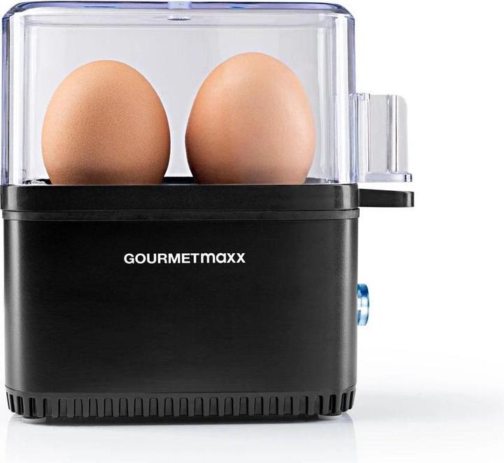 Image du produit Gourmetmaxx Eierkocher Kompakt 2.0 250 W Schwarz