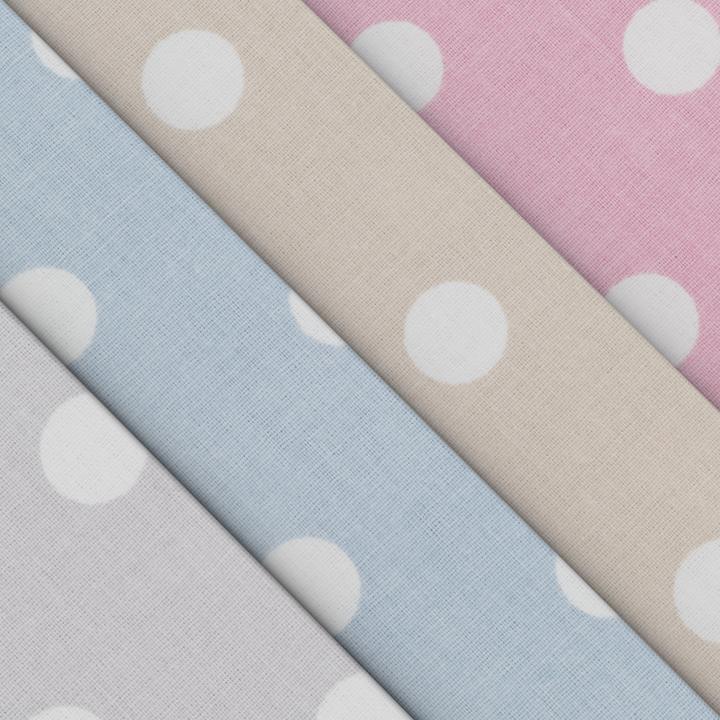 Produktbild VBS Baumwoll-Stoff "Punkte", 145 cm breit, Meterware