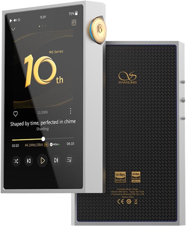 Shanling M5 Ultra 10th Silver