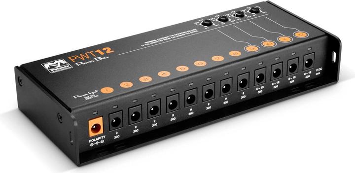 Image du produit Palmer Audio PWT 12 MK 2 Bloc d'alimentation universel (Instruments Pédale)