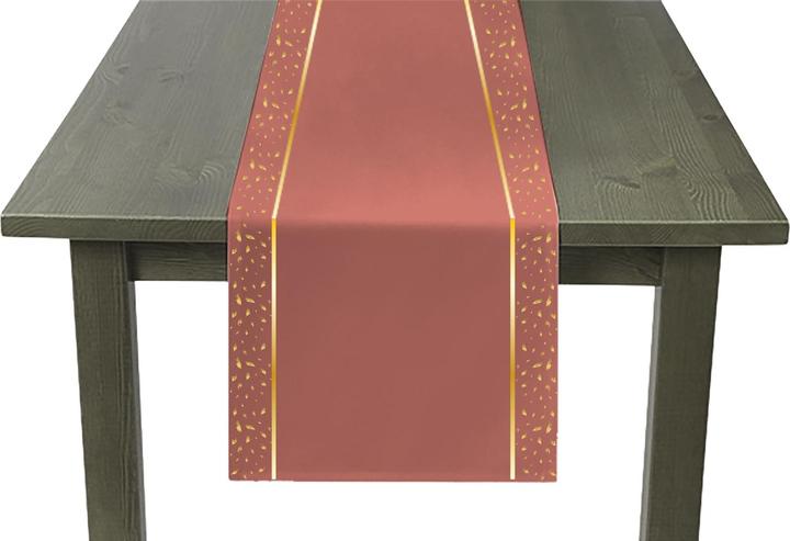 Folat Chemin de table Golden Dusk - 240x35cm (240 x 35 cm)