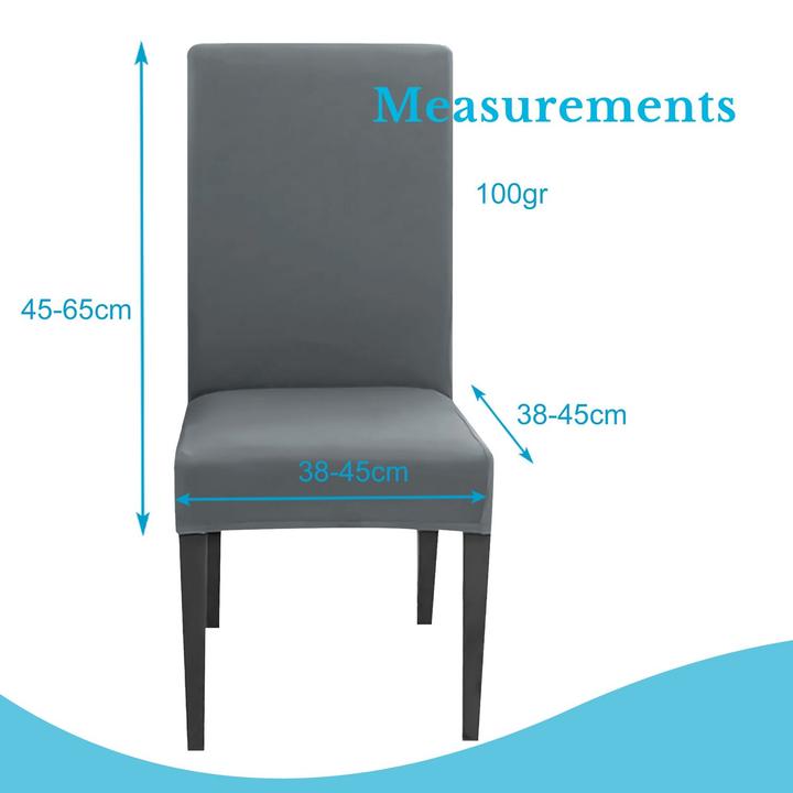 Actual product image Intirilife 2x Elastischer Stuhlhusse Stuhlüberzug