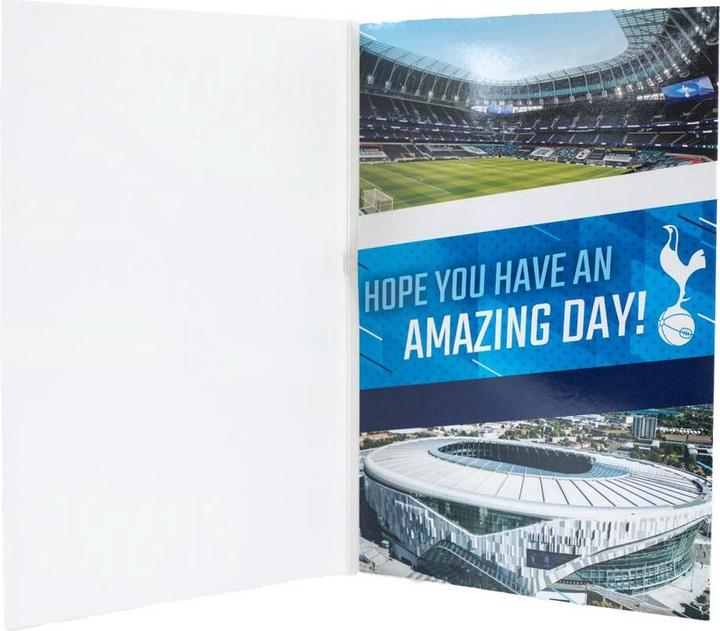 Actual product image Tottenham Hotspur FC Musical Birthday Card (1 pcs.)