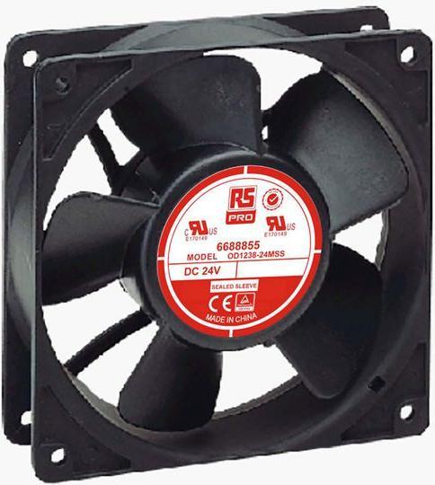Produktbild RS PRO Lüfter 120x38mm 24Vdc (120 mm)