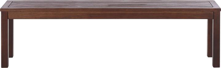 Produktbild Beliani Gartenmöbel Set Eukalyptusholz dunkelbraun 6-Sitzer TUSCANIA (180 cm)