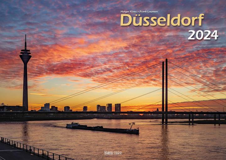 Produktbild Düsseldorf 2024 Bildkalender A3 quer, spiralgebunden (A3)