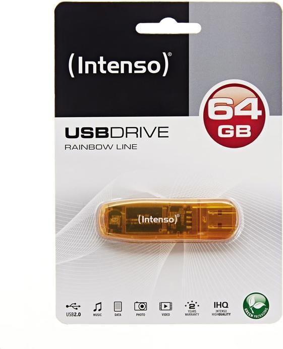 Produktbild Intenso Rainbow Line (64 GB, USB-A)