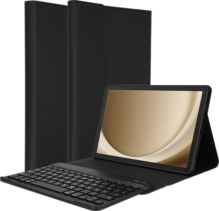 Accezz QWERTZ Bluetooth Keyboard Bookcase Samsung Galaxy Tab A9 Plus (DE)
