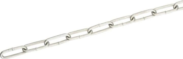 HP Autozubehör Rundstahlkette DIN 5685 Kettennennstärke 4,0 mm C 40 (30 m)