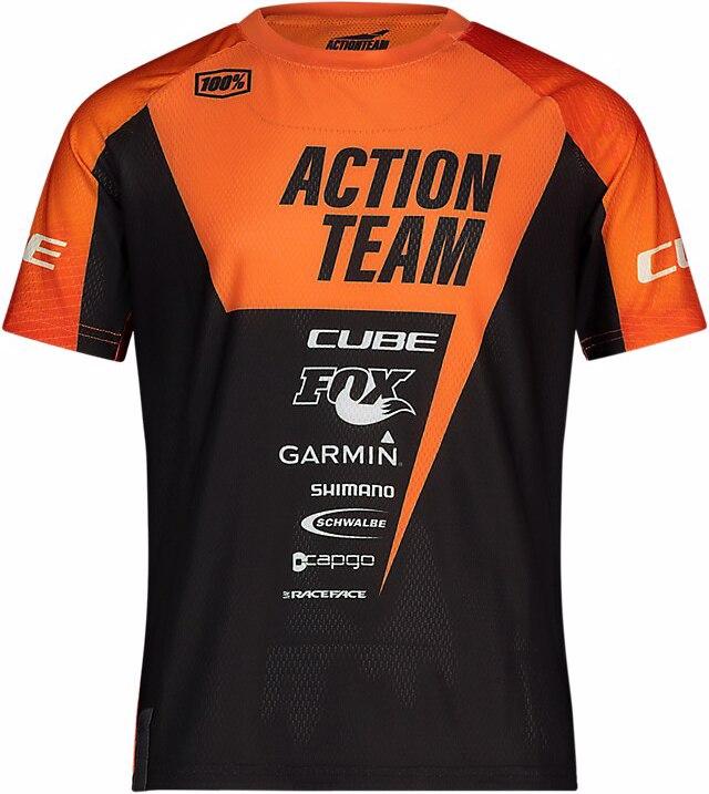 Cube Shoes X Actionteam Kinder Biketrikot (140)