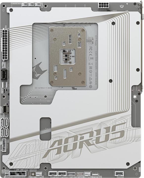 Produktbild Gigabyte B650E AORUS STEALTH ICE (AM5, AMD B650E, ATX)