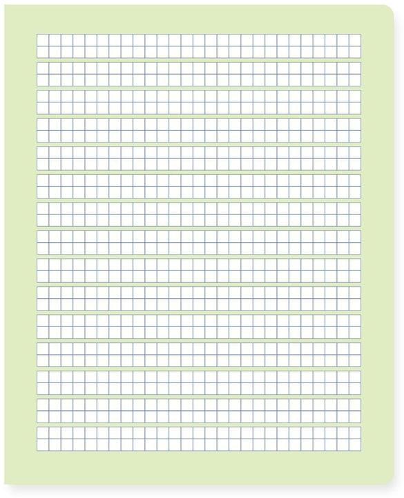 Immagine prodotto Ursus Quaderno R.1 19,5 x 24 cm, quadrato, verde (19,5 x 24 cm, Quadretti, Copertina morbida)