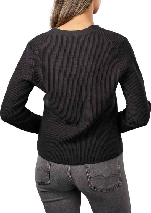 Produktbild Marc O'Polo Long Sleeve Cardigan V-Neck Black (XS)