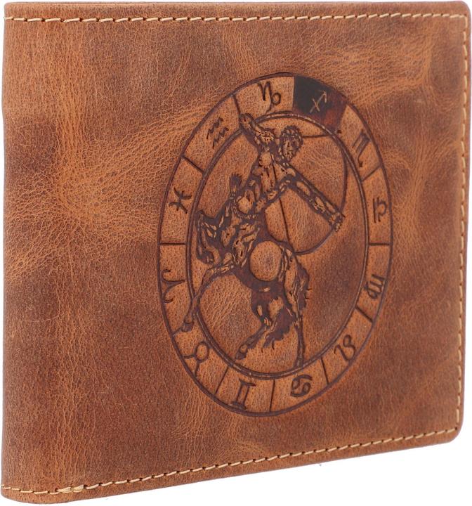 Image du produit Greenburry Porte-monnaie Vintage Signe du zodiaque en cuir 12 cm