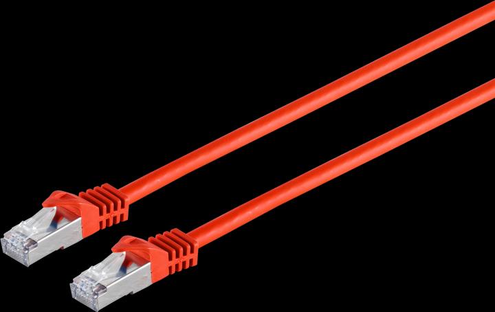 Kabelschweiz Câble patch RJ45 avec câble brut CAT 7 PIMF (S/FTP, CAT7, 2 m)