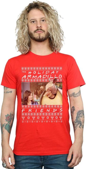 Immagine prodotto Friends Fair Isle Holiday Armadillo Maglietta Uomo (XXL)