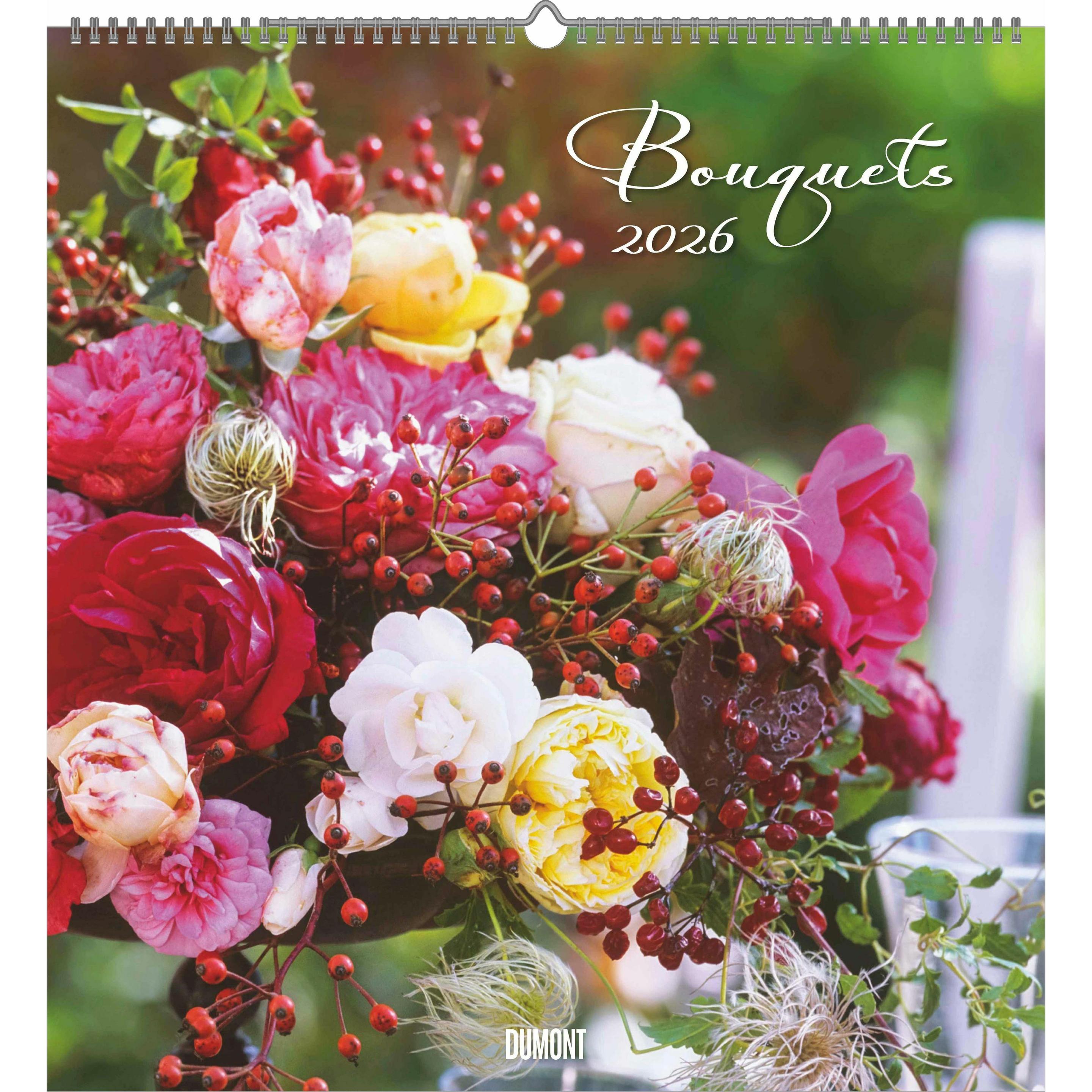 DuMont Bouquets 2026 - Foto-Kalender - Wand-Kalender - 45x48 - Blumen-Kalender (45 x 48 cm) (56565134)