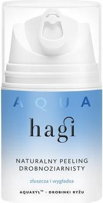 Actual product image Hagi Hagiaqua Zone Natural Fine Grain Peeling 50ml - Exfoliator For Skin Care (Cleansing scrub, 50 ml)