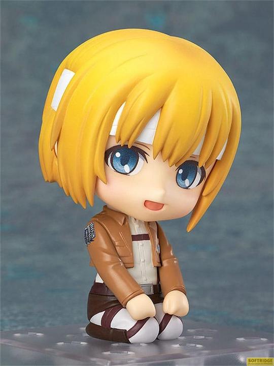 Actual product image Good Smile Company Attack on Titan figurine Nendoroid Armin Arlert: Survey Corps Ver. 10 cm