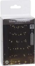 Produktbild S.I.A Silberdraht Beleuchtung 80 LED (1.05 m)